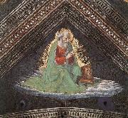 GHIRLANDAIO, Domenico St Mark the Evangelist oil on canvas